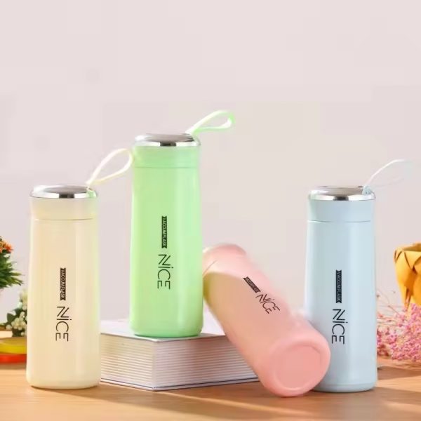 Nice Glass Bottle Water Mini Flask Bottle With Vaccum Flask